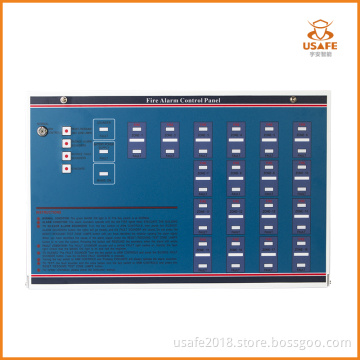 Ce Approved 10 Zones 2 Wire Conventional Fire Alarm Control Panel